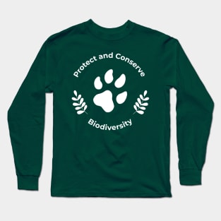 Protect and Conserve BIODIVERSITY Long Sleeve T-Shirt